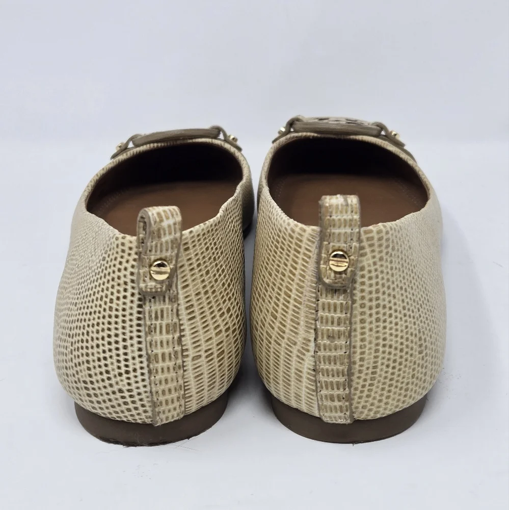 Tory Burch Miller Flat In Trench Tan